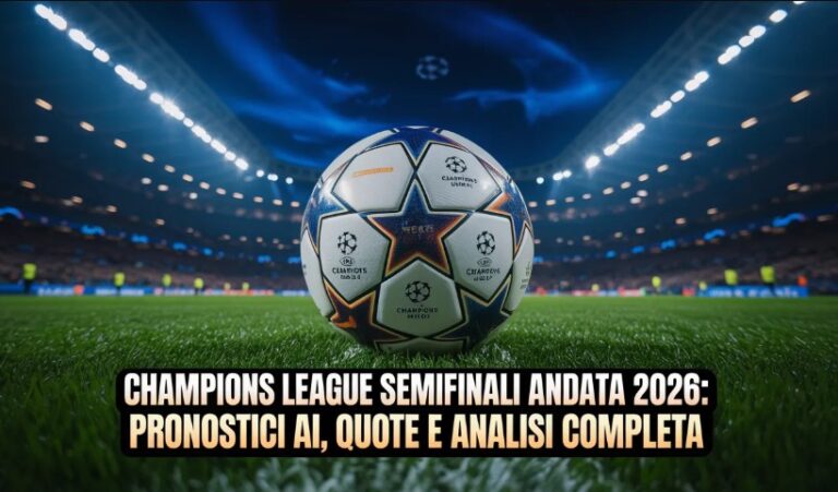 scommesse semifinali Champions League 2026
