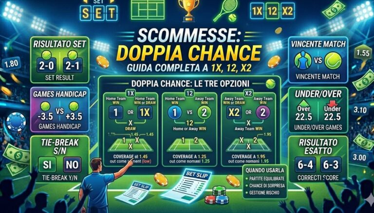 scommettere doppia chance con AI