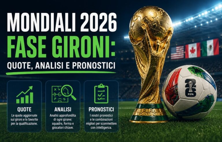 gironi mondiale di calcio 2026