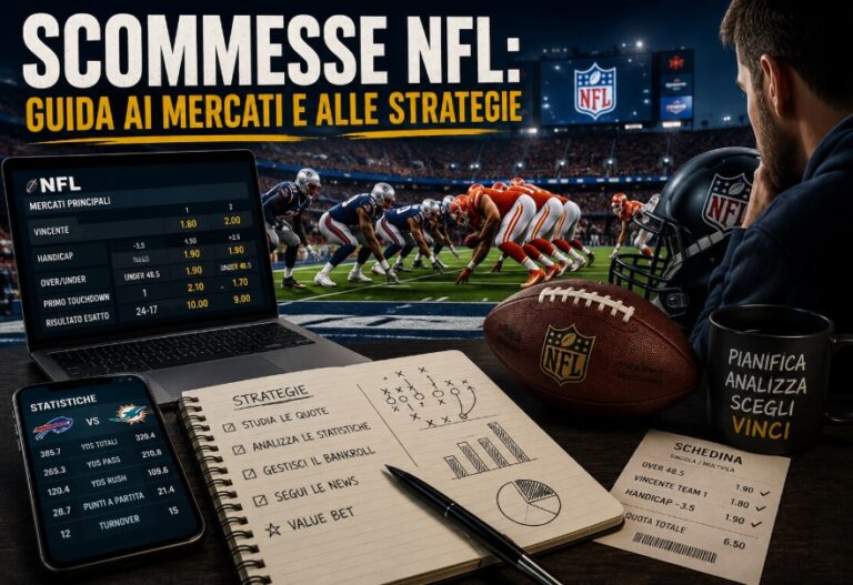 come scommettere sul football americano
